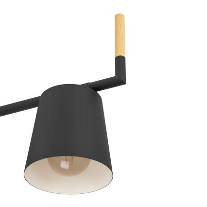 Hanglamp aan een paal 3xE27/40W/230V