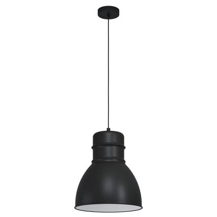 Eglo - Hanglamp aan een koord 1xE27/60W/230V zwart
