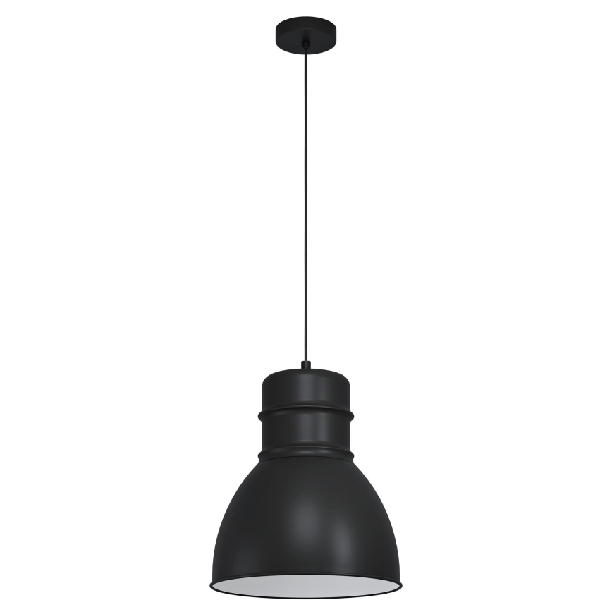 Eglo - Hanglamp aan een koord 1xE27/60W/230V zwart