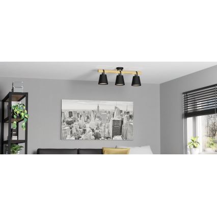 Eglo - Plafondlamp 3xE27/10W/230V