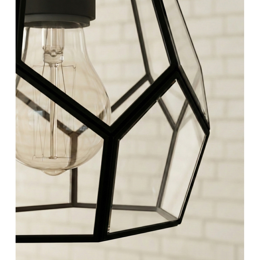 Eglo - Hanglamp aan een koord 1xE27/40W/230V