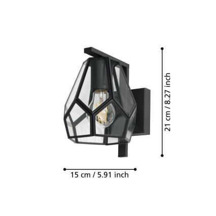 Eglo - Wandlamp 1xE27/40W/230V