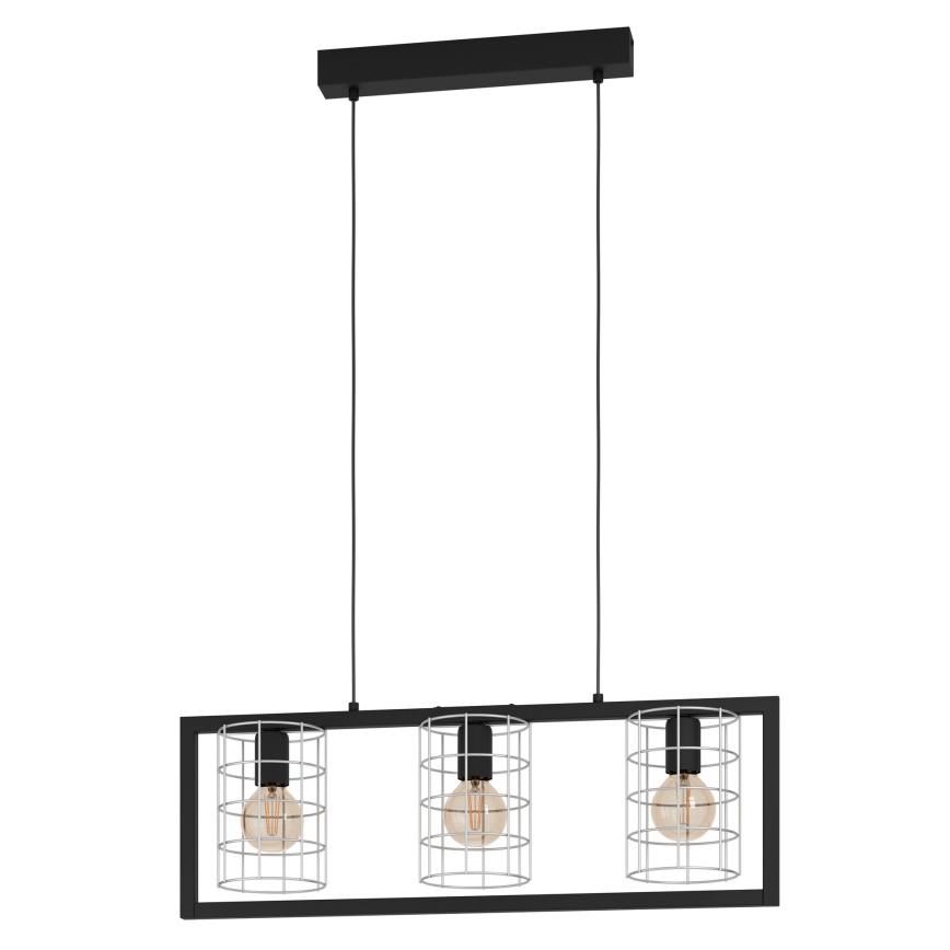 Eglo - Hanglamp aan een koord 3xE27/40W/230V