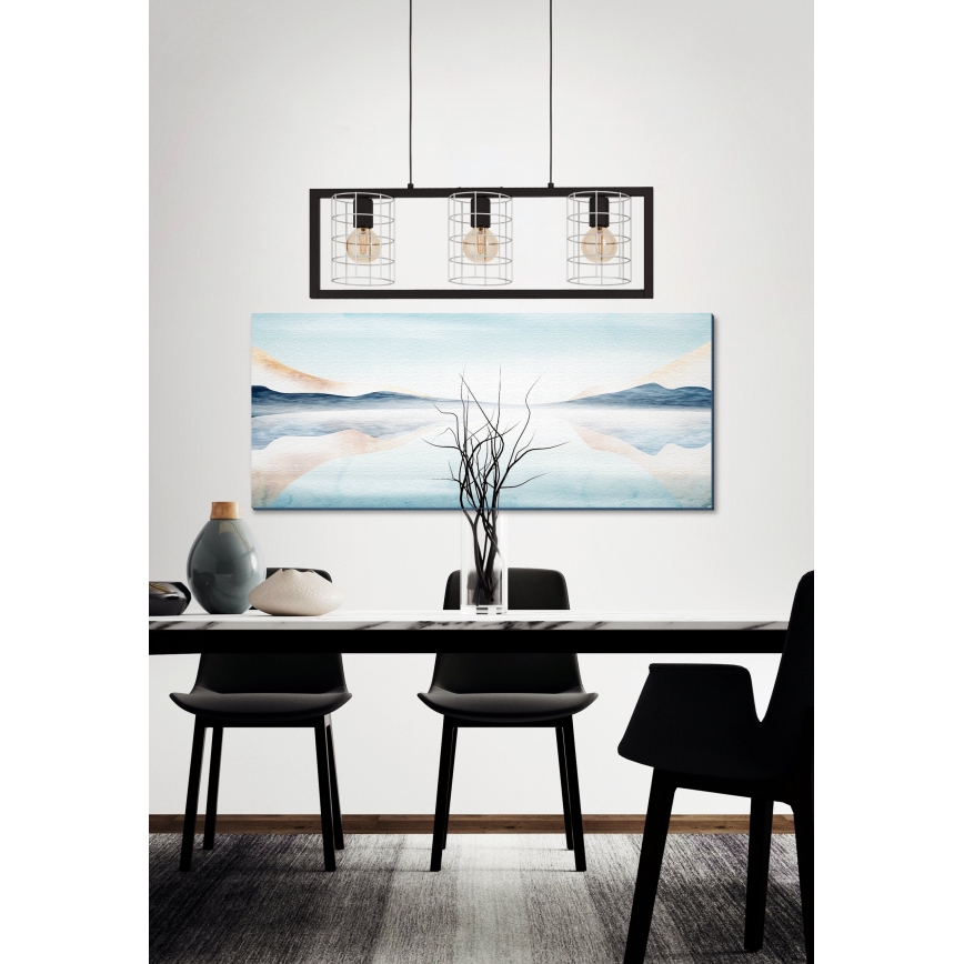 Eglo - Hanglamp aan een koord 3xE27/40W/230V