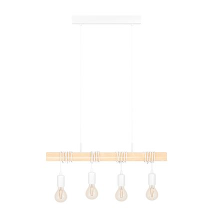 Eglo - Hanglamp aan een koord TOWNSHEND 4xE27/60W/230V