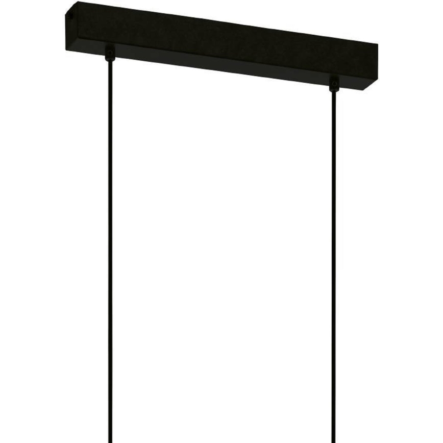 Eglo 43712 - Hanglamp aan een koord TOWNSHEND 6xE27/60W/230V zwart