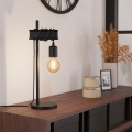 Eglo 43714 - Tafellamp TOWNSHEND 1xE27/10W/230V zwart