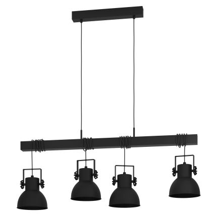 Eglo - Hanglamp aan kabel 4xE27/40W/230V