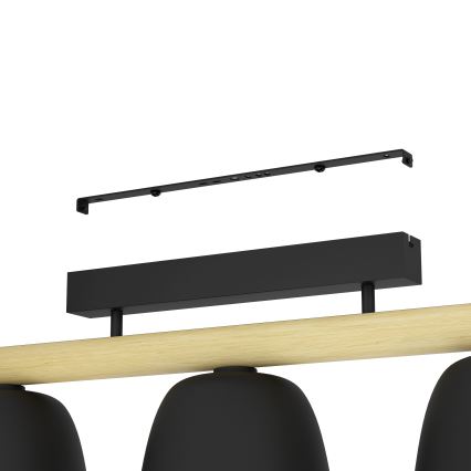 Eglo - Bevestigde hanglamp 3xE27/40W/230V