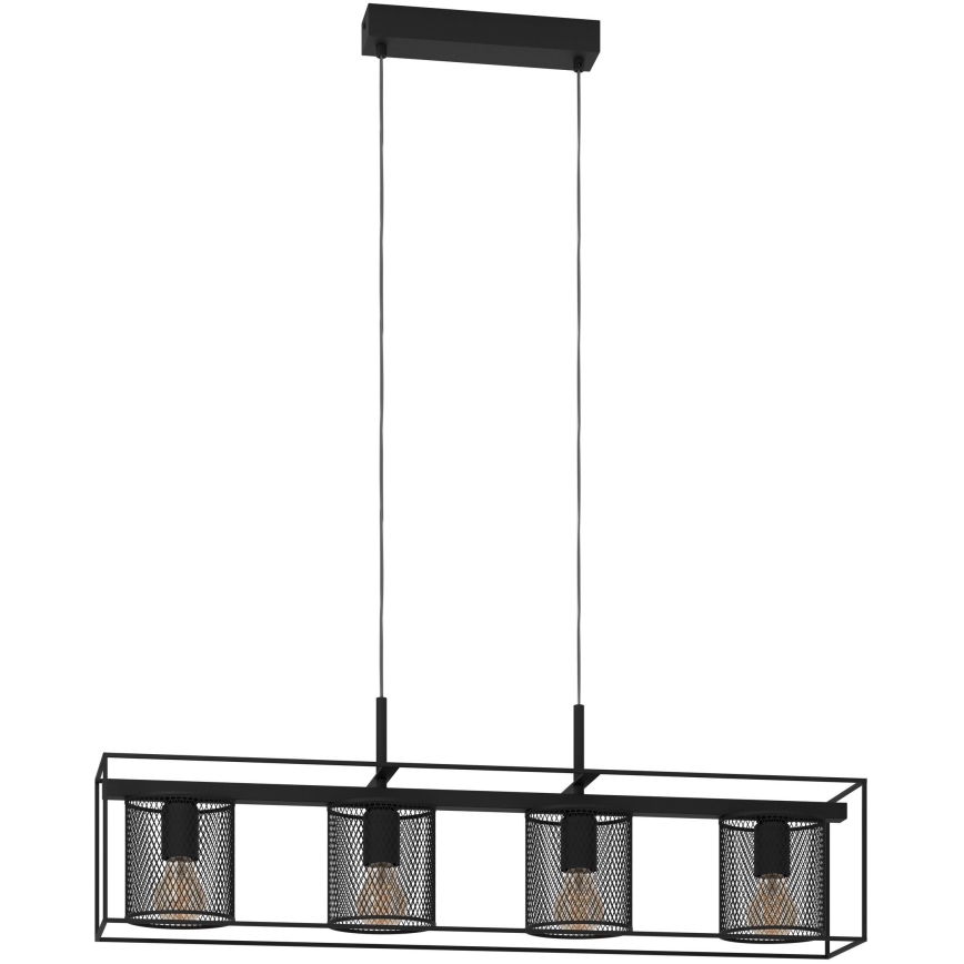 Eglo - Hanglamp aan kabel 4xE27/40W/230V