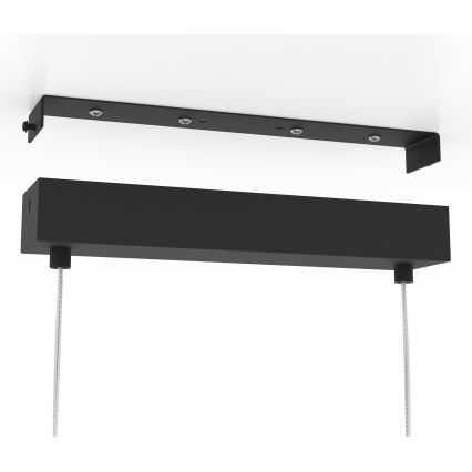 Eglo - Hanglamp aan kabel 4xE27/40W/230V