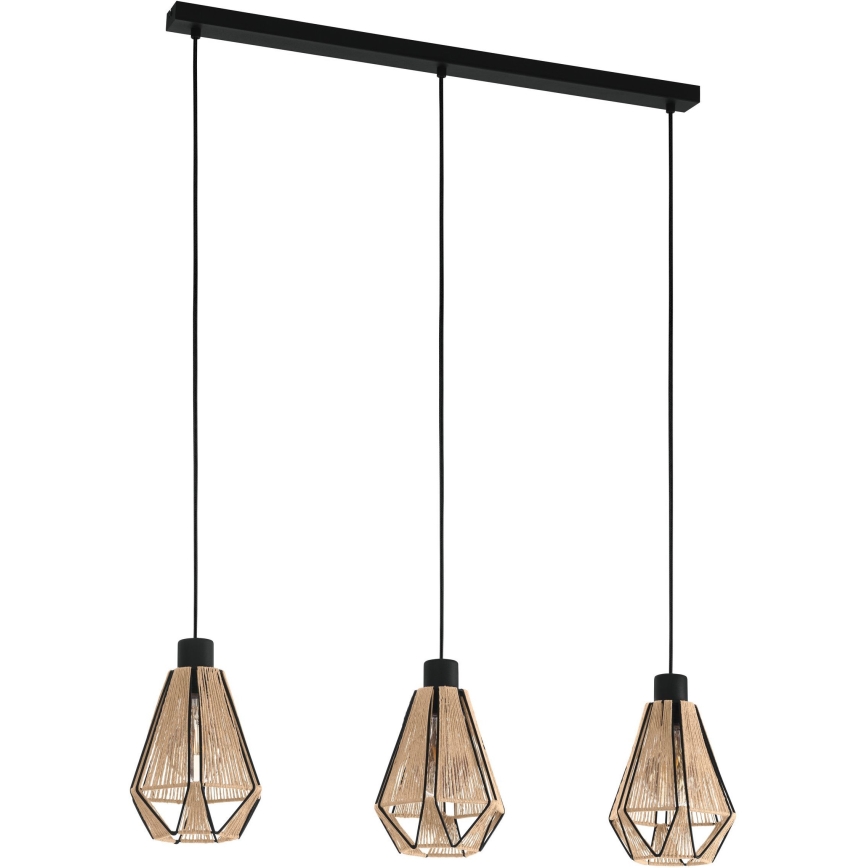 Eglo - Hanglamp aan kabel 3xE27/40W/230V