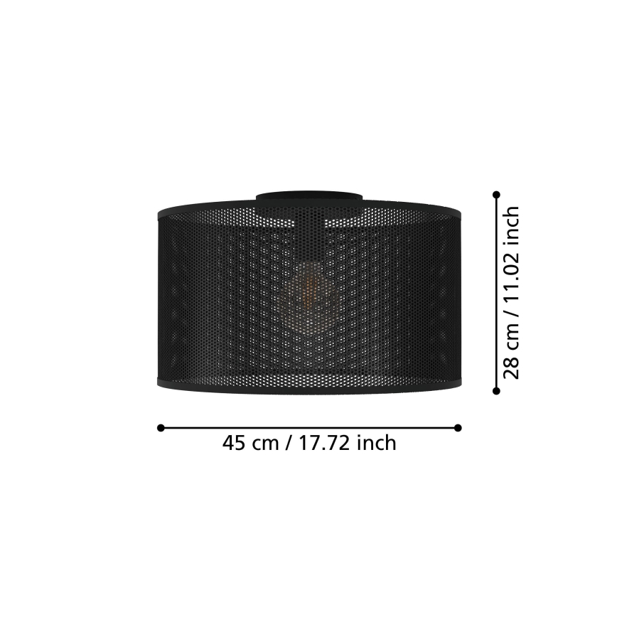 Eglo - Plafondlamp 1xE27/40W/230V