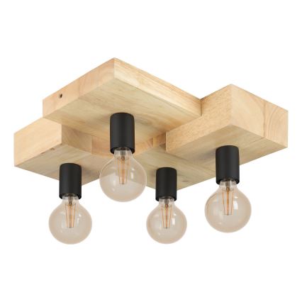 Eglo - Plafondlamp 4xE27/40W/230V