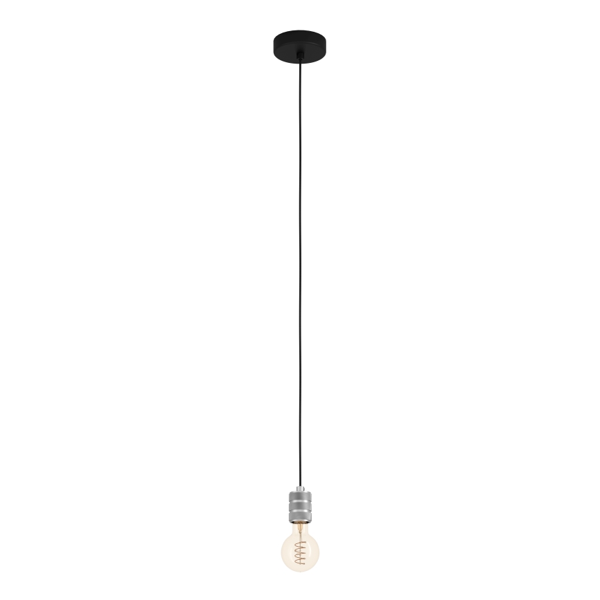 Eglo - Hanglamp aan kabel 1xE27/40W/230V chroom