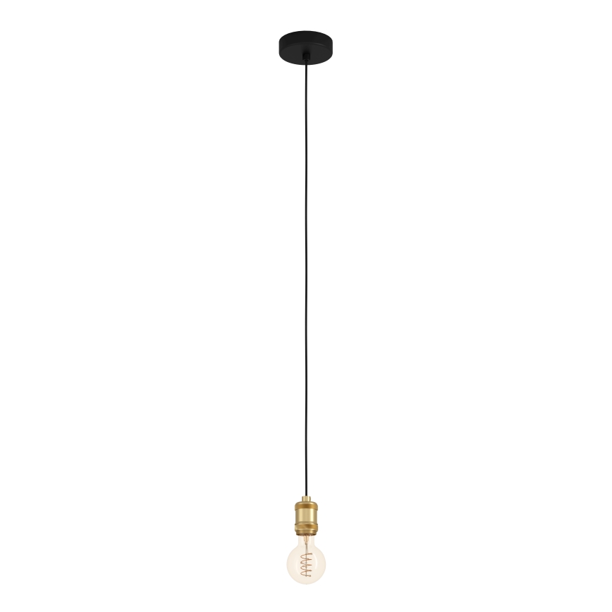 Eglo - Hanglamp aan kabel 1xE27/40W/230V goudkleurig
