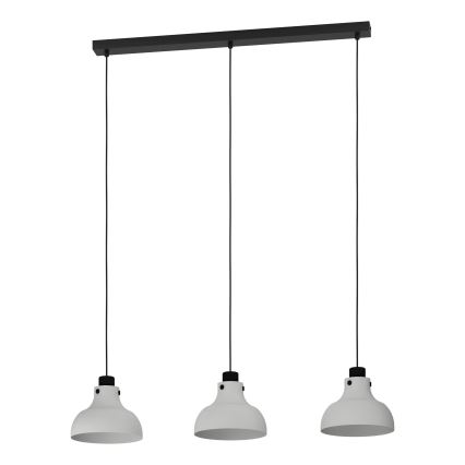 Eglo - Hanglamp aan een koord 3xE27/40W/230V