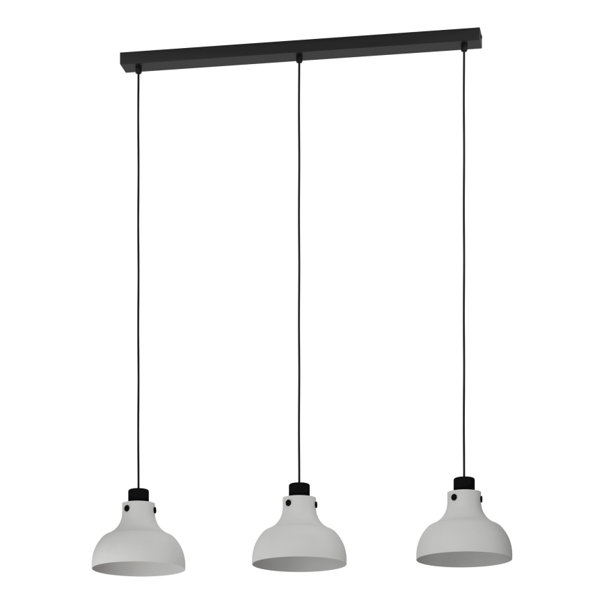 Eglo - Hanglamp aan een koord 3xE27/40W/230V