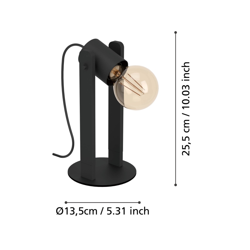Eglo - Tafellamp 1xE27/15W/230V