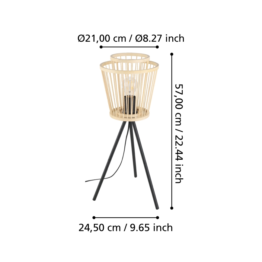 Eglo - Tafellamp 1xE27/40W/230V