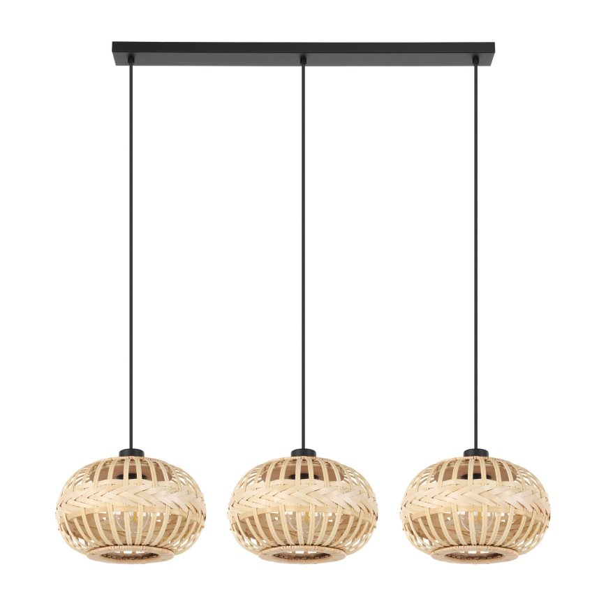 Eglo - Hanglamp aan een koord 3xE27/40W/230V