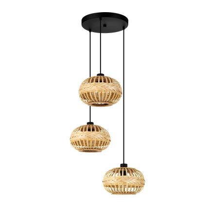 Eglo - Hanglamp aan een koord 3xE27/40W/230V diameter 48 cm