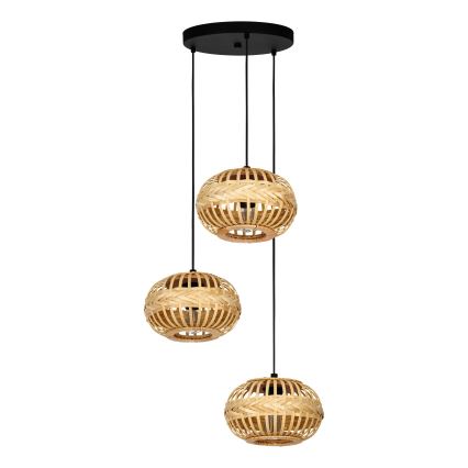 Eglo - Hanglamp aan een koord 3xE27/40W/230V diameter 48 cm