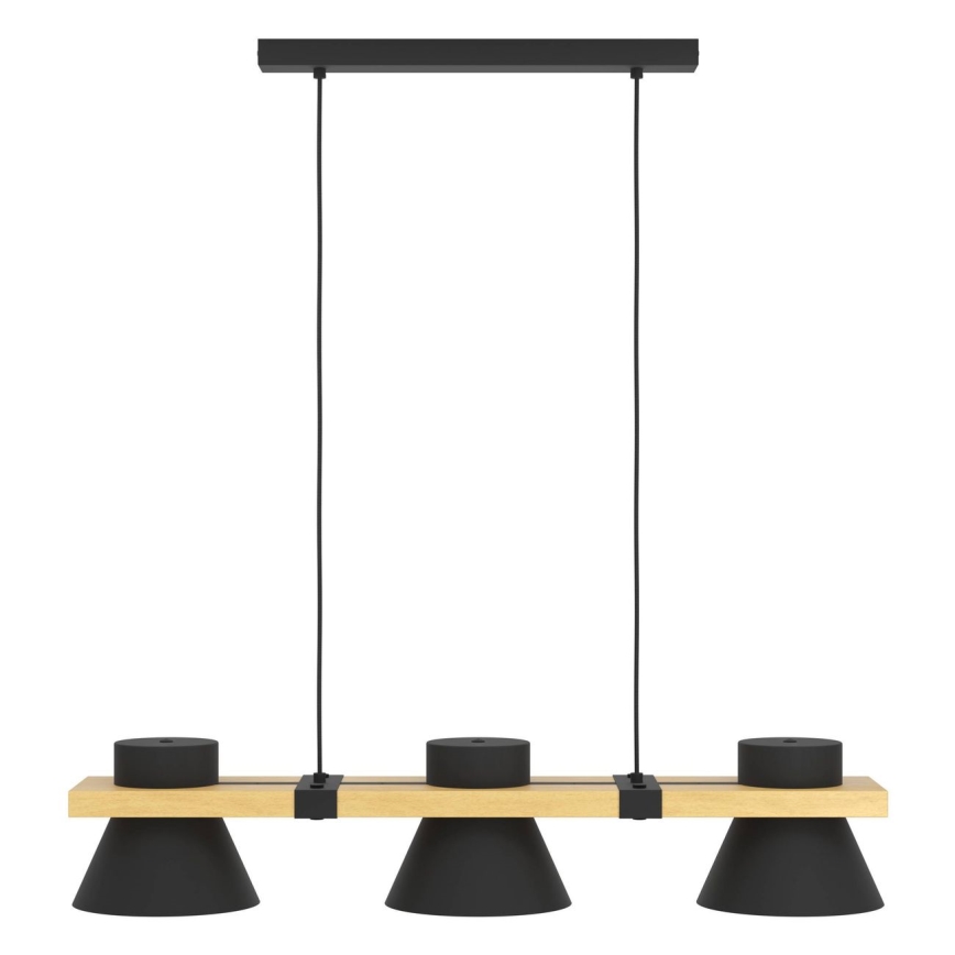 Eglo - Hanglamp aan een koord 3xE27/15W/230V