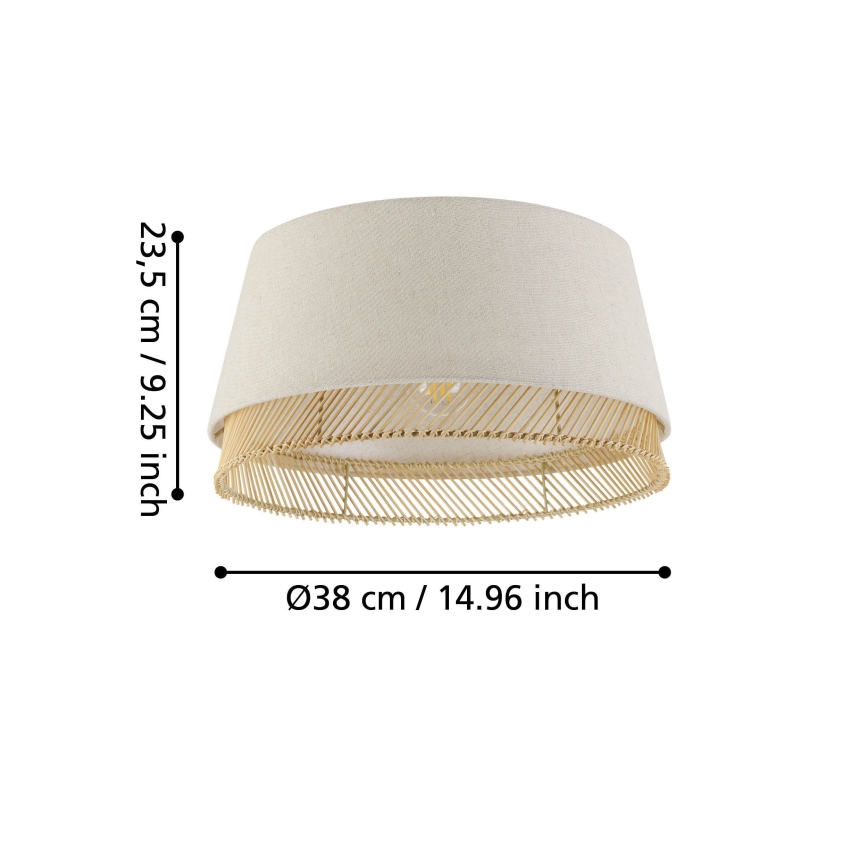 Eglo - Plafondlamp 1xE27/40W/230V