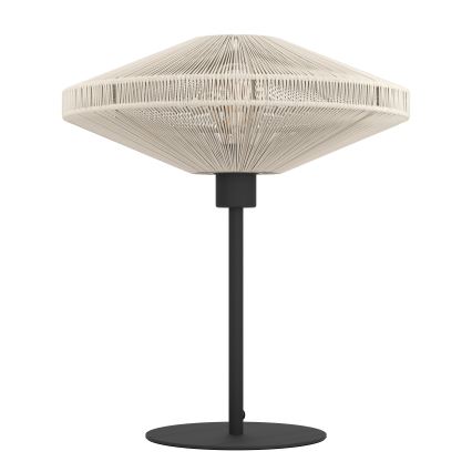 Eglo - Tafellamp 1xE27/40W/230V crèmekleurig