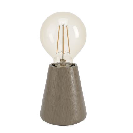Eglo - Tafellamp 1xE27/40W/230V bruin