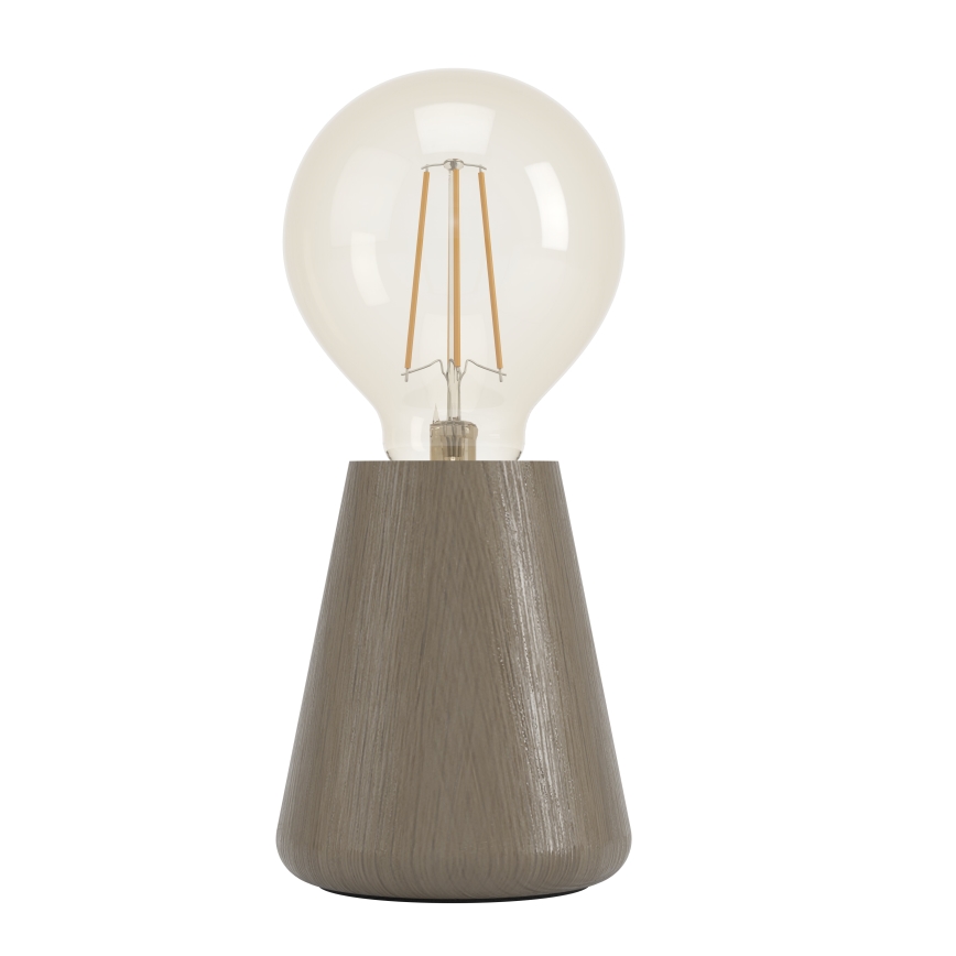 Eglo - Tafellamp 1xE27/40W/230V bruin