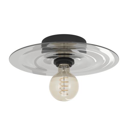Eglo - Plafondlamp 1xE27/40W/230V grijs