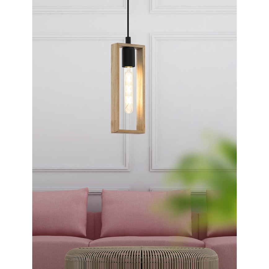 Eglo - Hanglamp aan een koord 1xE27/60W/230V