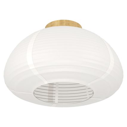 Eglo - Plafondlamp 1xE27/40W/230V, Ø 40 cm, wit/beige