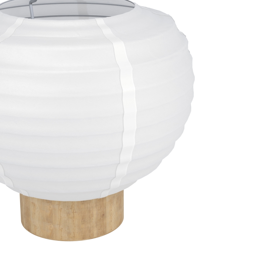 Eglo - Tafellamp 1xE27/40W/230V wit/beige
