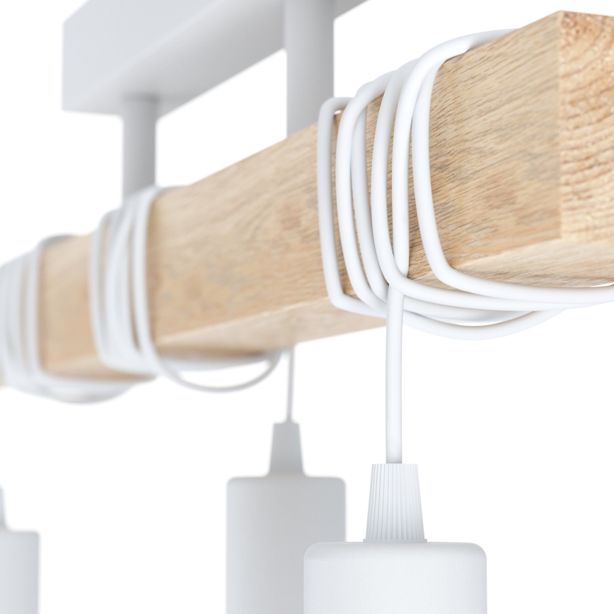 Eglo - Bevestigde hanglamp TOWNSHEND 3xE27/60W/230V