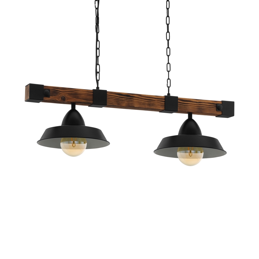 Eglo - Hanglamp aan een ketting 2xE27/60W/230V