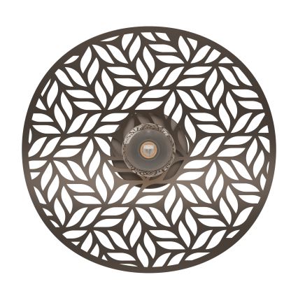 Eglo - Plafondlamp 1x E27 (60W, 230V), Ø 40 cm, brons