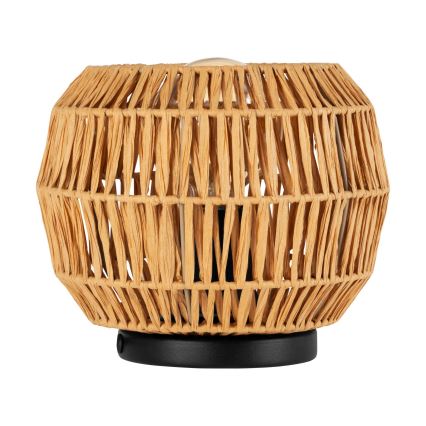 Eglo - Tafellamp 1xE27/40W/230V bruin