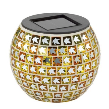 EGLO 47217 - Solarlamp BLATT 1xLED/0,03W oranje IP44