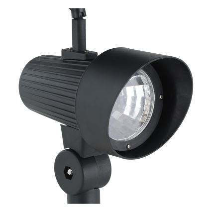 Eglo - SET van 3 LED-zonnelampen met sensor, 200 mAh, IP44, zwart