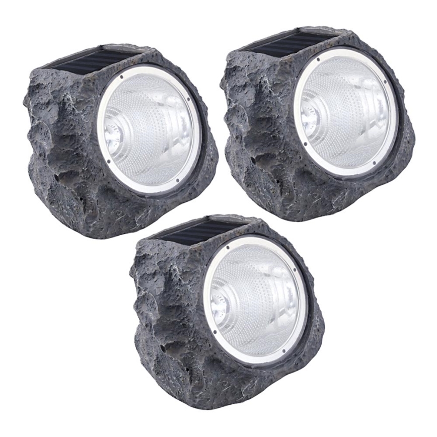 Eglo 48505 - SET 3x Solar LED verlichting 3xLED/0,06W 600 mAh