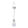 Eglo 48514 - LED Solar hanglamp LED/0,06W/1,2V IP44 glanzend chroom