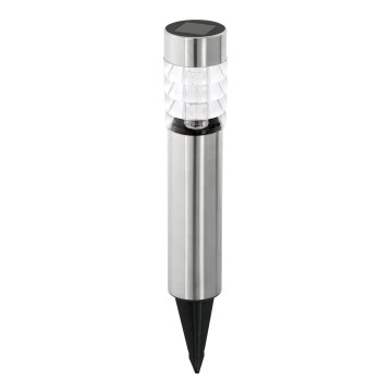 Eglo 48581 - Solar LED-lamp/0,06W/1,2V 100 mAh IP44 mat chroom