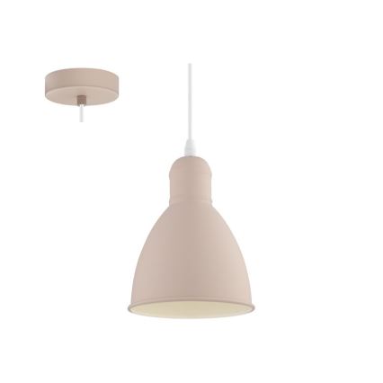 EGLO 49083 - Hanglamp aan koord PRIDDY-P 1xE27/60W/230V