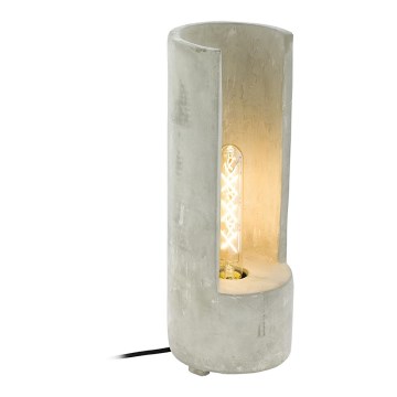 Eglo 49112 - Tafellamp LYNTON 1xE27/60W/230V beton