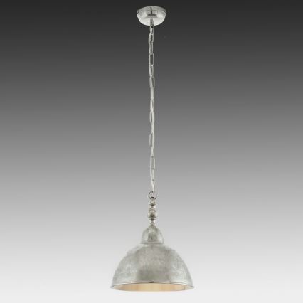Eglo 49178 - Hanglamp aan ketting EASINGTON 1xE27/60W/230V d. 350 mm
