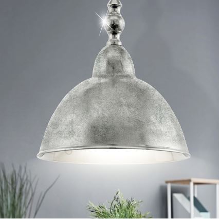 Eglo 49178 - Hanglamp aan ketting EASINGTON 1xE27/60W/230V d. 350 mm
