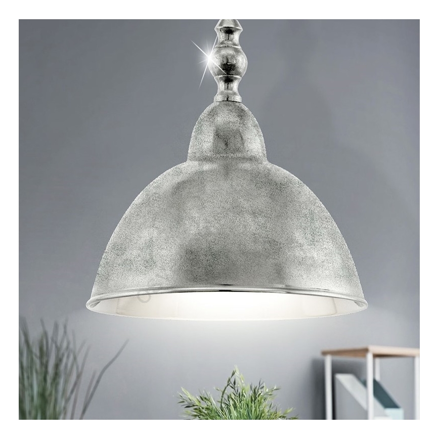 Eglo 49178 - Hanglamp aan ketting EASINGTON 1xE27/60W/230V d. 350 mm